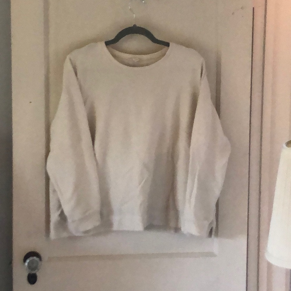 Eileen Fisher 2x cropped sweatshirt.